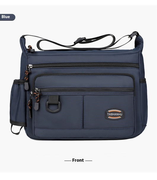 Bolsa Mensajera Casual de Gran Capacidad para Hombre - Image 28