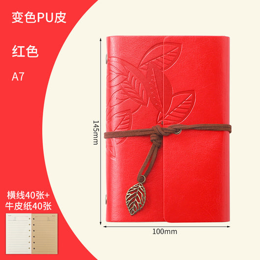 Cuaderno de Viaje Hojas Sueltas Vintage - Diario Creativo Zhiqiu - Image 57