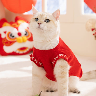 Suéteres Tejidos para Perros y Gatos - Abrigos Cálidos de Invierno - Image 7