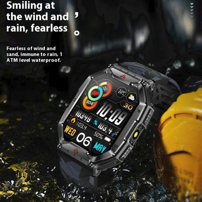 Reloj Inteligente KR82 con Llamadas Bluetooth, Monitor Cardíaco y Presión Arterial