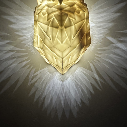 Lámpara Nocturna Decorativa Búho y Águila - Luz de Pared Moldeada - Image 7
