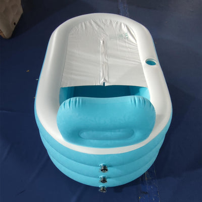 Bañera Plegable Inflable para Departamentos Pequeños - Tina Portátil PVC Resistente - Image 5