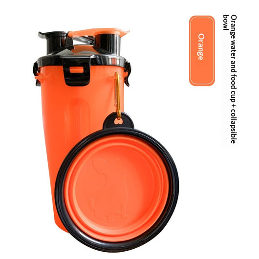 Comedero Portátil Plegable para Perros con Bebedero Colgante - Image 7
