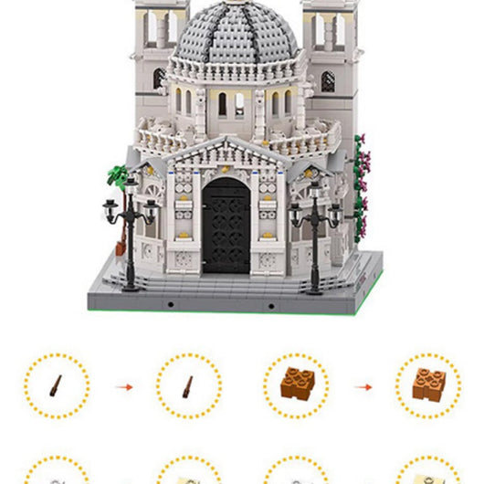 Réplica de la Iglesia Notre Dame - Juguete Arquitectónico de Colección - Image 5