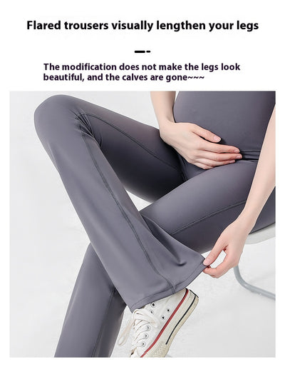 Pantalones Yoga Premamá Acampanados - Comodidad y Estilo para el Embarazo - Image 21