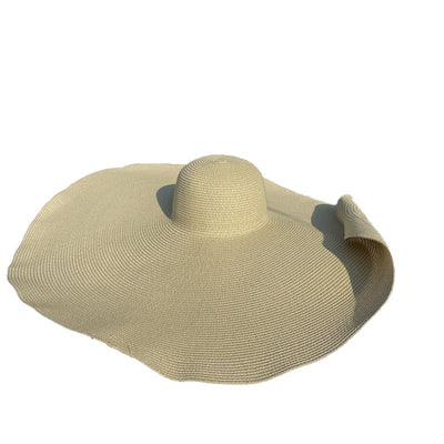Sombrero de Playa Plegable Extragrande con Protección Solar - Image 11