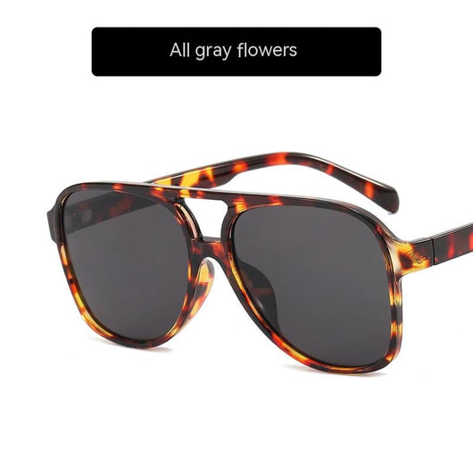 Gafas de Sol Retro Oversized con Doble Puente para Mujer - Image 24