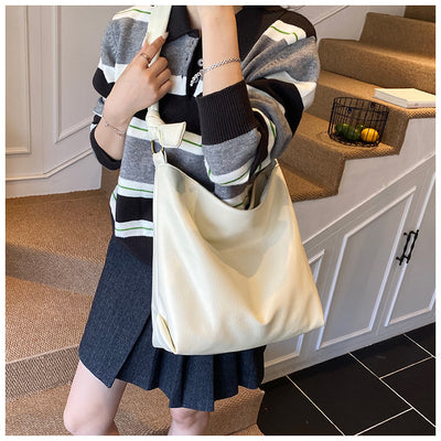Bolso de Hombro Retro Otoño Invierno Gran Capacidad Versátil - Image 11