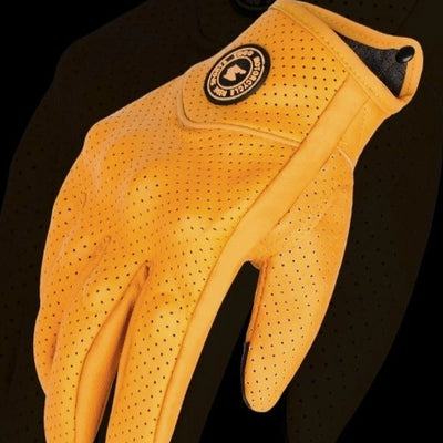 Guantes de Motociclista Retro Harley - Resistentes, Transpirables y Protegidos del Viento