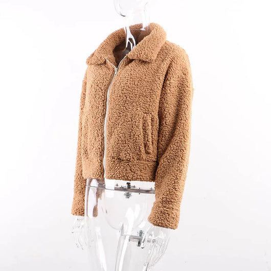 Chaqueta de Lana de Cordero Premium para Mujer - Image 29