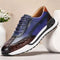 Sapatos Masculinos de Couro Legítimo - Camada Superior Premium
