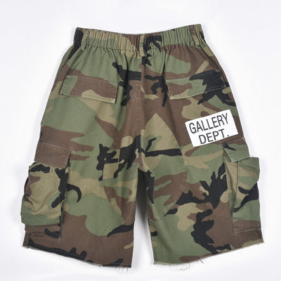 Shorts Casuales Camuflado con Bolsillos Múltiples para Mujer - Image 6