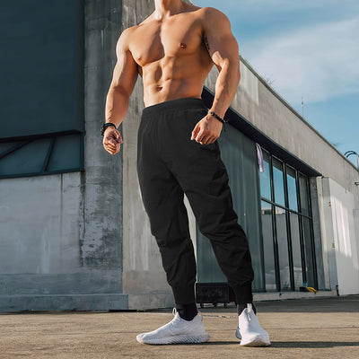 Pantalones Deportivos Hombre Ligeros Sueltos Fitness - Image 10