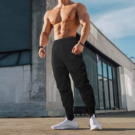 Pantalones Deportivos Hombre Ligeros Sueltos Fitness - Image 10