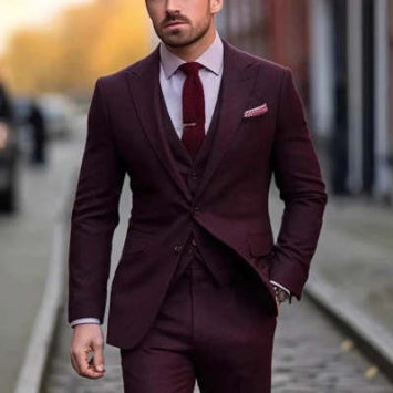 Traje Slim Fit de Lujo Ligero para Hombre - Image 4
