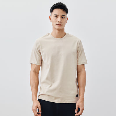 Playera Básica de Algodón Pesado para Hombre - Cuello Redondo Clásico - Image 8