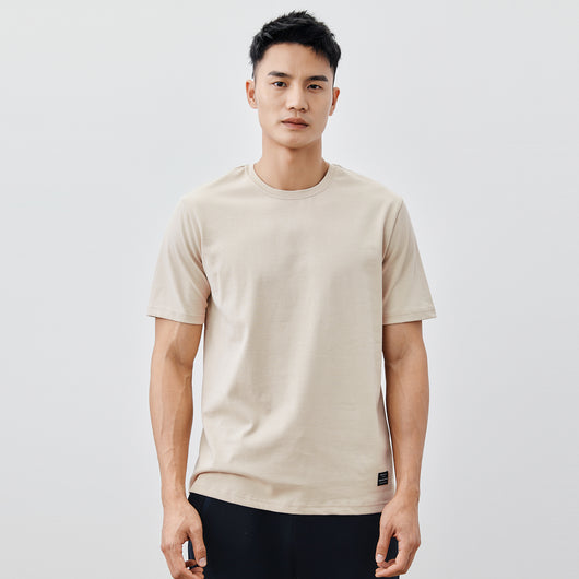 Playera Básica de Algodón Pesado para Hombre - Cuello Redondo Clásico - Image 8
