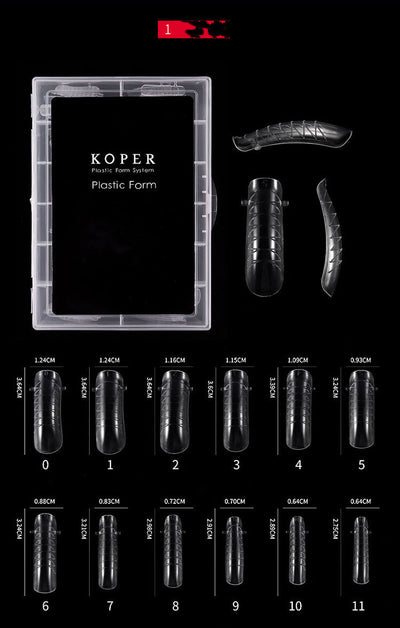 Molde de Uñas Postizas sin Papel de Soporte - Extensión de Acrílico Profesional - Image 14
