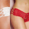 Sunga Boxer Sensual com Renda Vazada e Cruzada