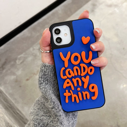 Funda de Cuero Inglés con Silicona para Teléfono - Contraste Elegante - Image 9