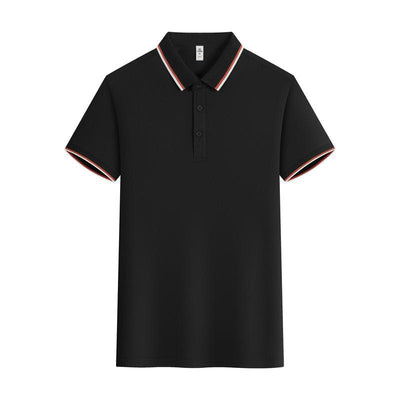Polo de Seda Helada para Verano - Manga Corta con Solapa - Image 6