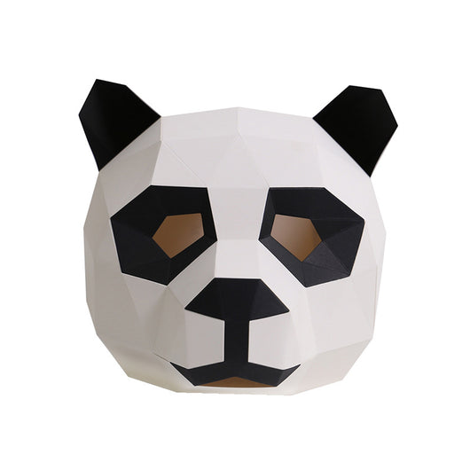 Máscara de Panda 3D Tesoro Nacional - DIY Personalizable para Fiestas - Image 3