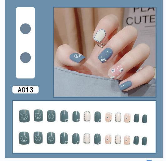 Uñas Postizas Removibles con Diamantes - Image 2