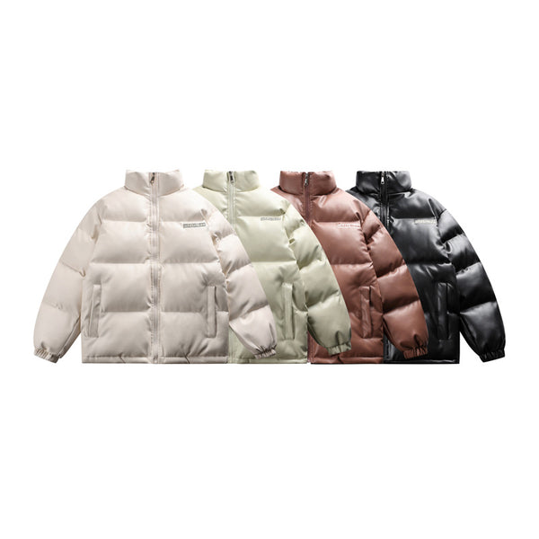 Abrigo de Algodón Retro Holgado y Cálido para Hombre