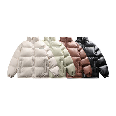 Abrigo de Algodón Retro Holgado y Cálido para Hombre