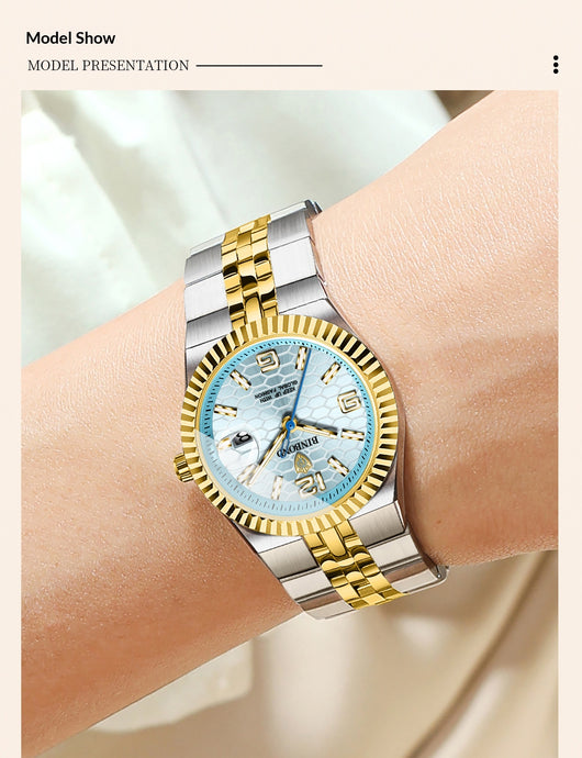 Reloj Casual Impermeable para Mujer Diseño Coreano Moderno - Image 14