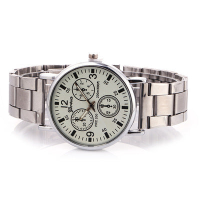 Reloj para Hombre con Correa de Acero y Cristal Blu-ray - Image 7