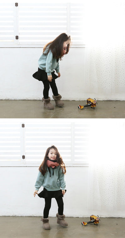 Leggings Acolchados de Terciopelo para Niñas - Image 16