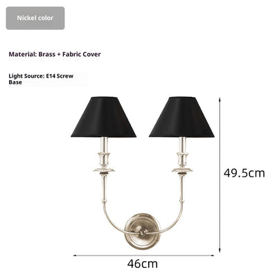 Lámpara de Pared Cobre Moderno para Sala y Dormitorio - Image 18