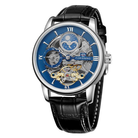 Reloj Mecánico Automático Diseño Luna Hueca - Image 13