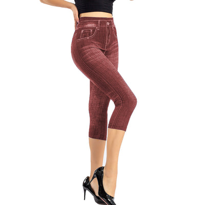 Jeans Slim Fit Levanta Glúteos con Estampado y Tela Elástica - Image 18