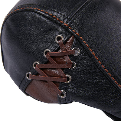Boina de Cuero Genuino para Hombre - Image 6