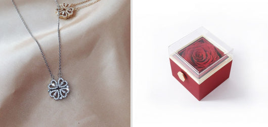 Collar Trébol de Cuatro Hojas Desmontable con Circones - Cadena Corta Multiuso para Mujer - Image 25