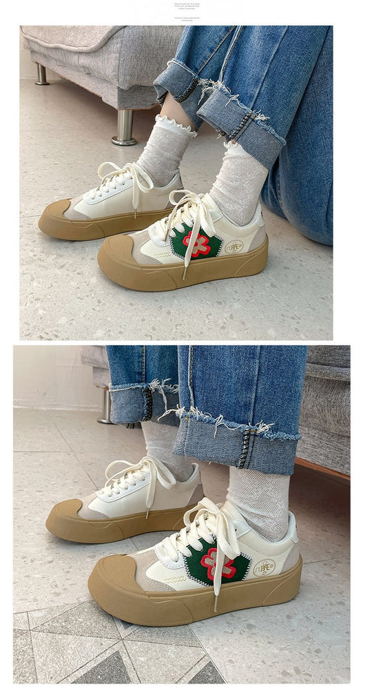 Tenis Escolares Cómodos con Cordones y Punta Redonda - Image 10
