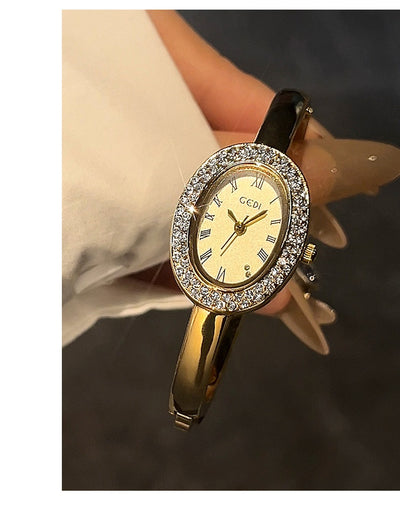 Reloj Pulsera Mujer Diseño Ovalado Elegante - Image 18