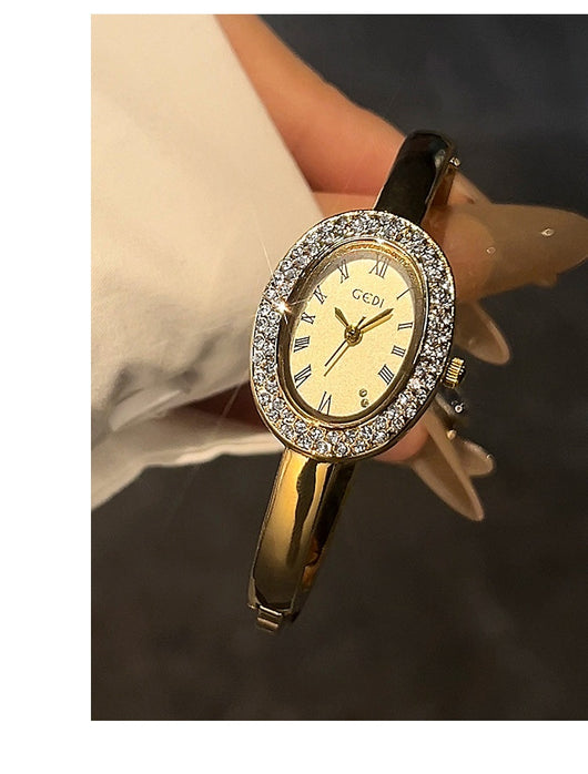 Reloj Pulsera Mujer Diseño Ovalado Elegante - Image 18