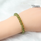 Women's Peridot Ice Green Crystal Bracelet 7mm