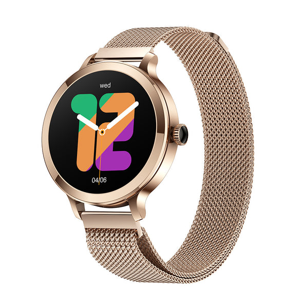 Reloj Inteligente AMOLED con Monitor de Presión Arterial y Llamadas Bluetooth