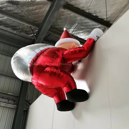 Muro Inflable Navideño Santa Claus - Decoración Gigante para Fiestas - Image 2