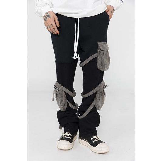 Pantalón Cargo Camuflado con Múltiples Bolsillos de Diseño Urbano - Image 2