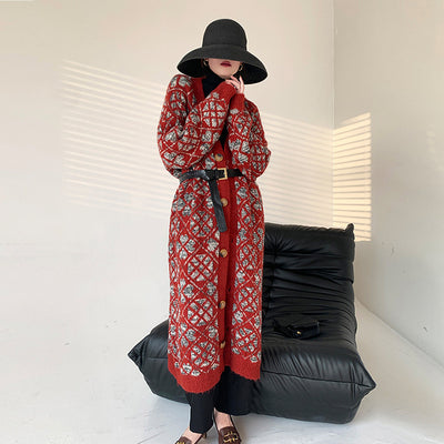 Cardigan Tejido Suelto Estilo Relajado para Otoño - Image 14