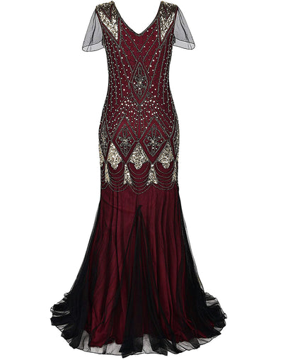 Vestido de Fiesta Talla Grande con Lentejuelas Estilo Vintage - Image 22