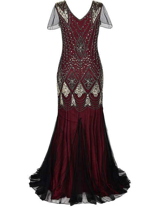 Vestido de Fiesta Talla Grande con Lentejuelas Estilo Vintage - Image 22