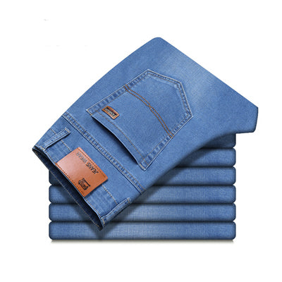 Jeans Slim Fit Lavado Clásico para Hombre - Image 9