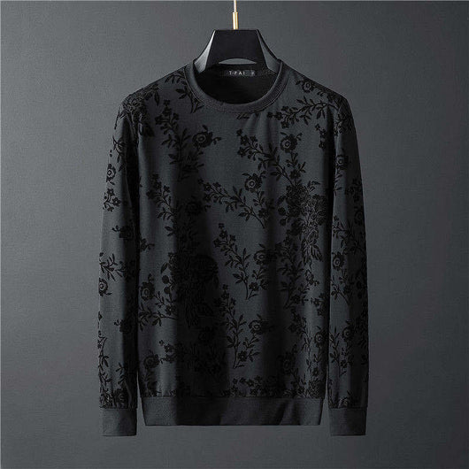 Conjunto de Dos Piezas: Suéter Cuello Redondo y Pantalón Jacquard - Image 24