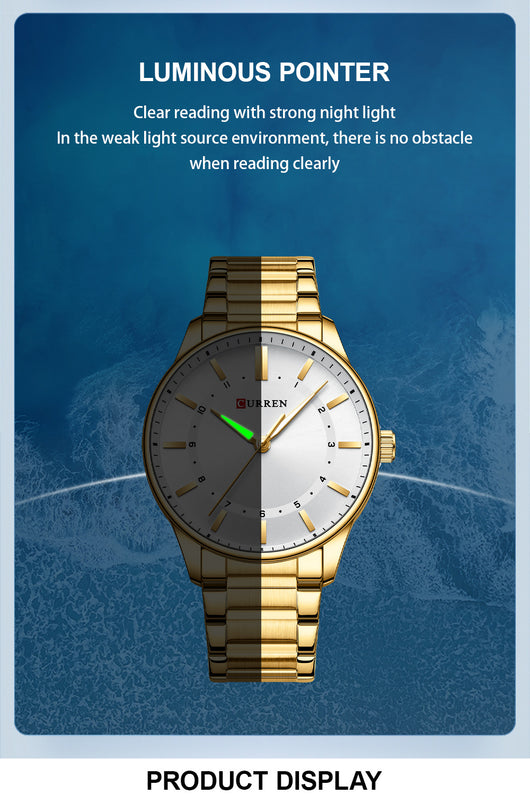 Reloj Hombre Esfera Grande Resistente al Agua - Image 15